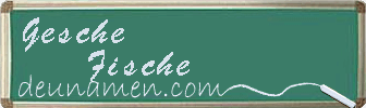 Gesche Fische Visitenkarte